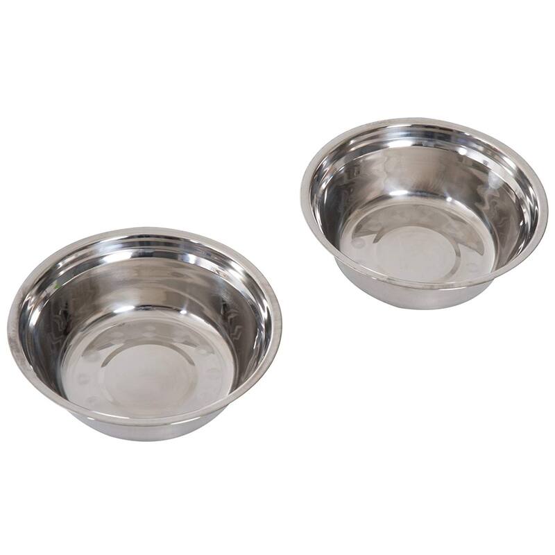 PawHut 23" Elevated Durable Wooden Heavy Duty Dog Pet Bowl Feeding Station - White