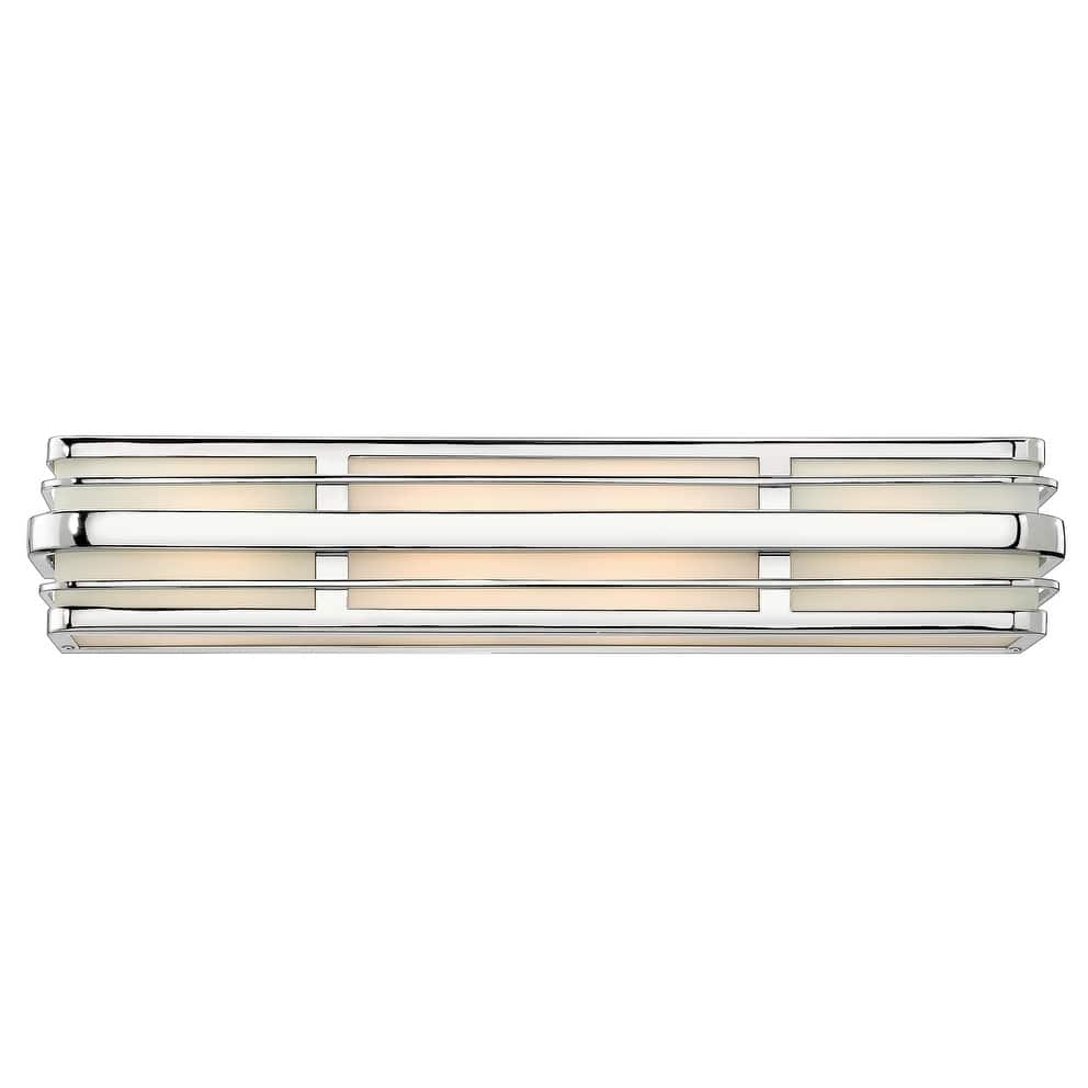 Hinkley Winton 4-Light Vanity Light in Chrome