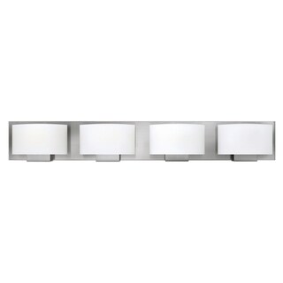 Hinkley Mila 4-Light Vanity Light in Brushed Nickel