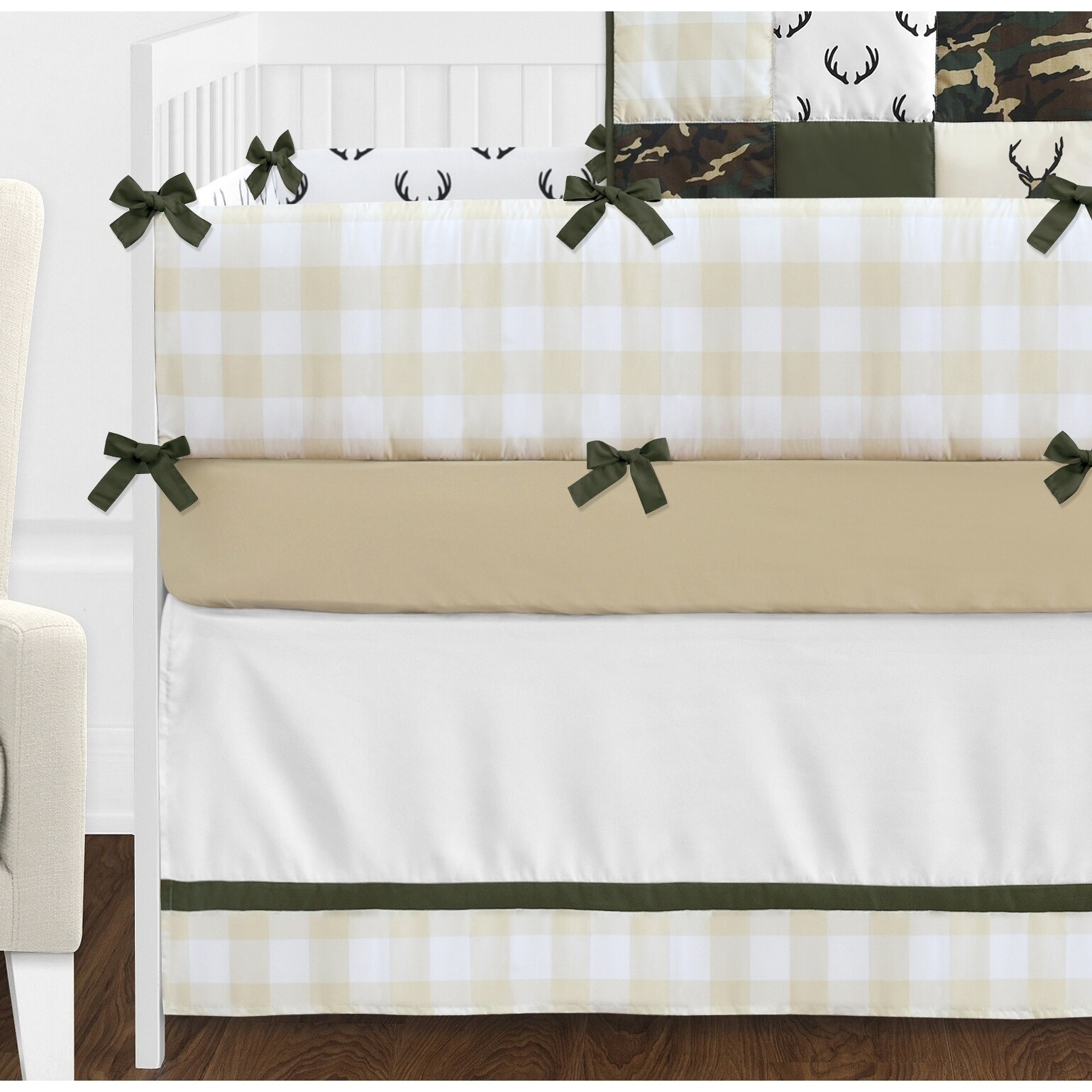 boy camo crib bedding