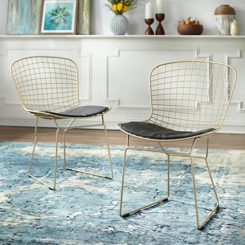 Simple Living Newton Wire Chair (Set of 2)