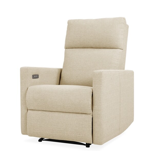 ProLounger Tan Linen Power Wall Hugger Reclining Chair with USB Port Bed Bath Beyond 23015748