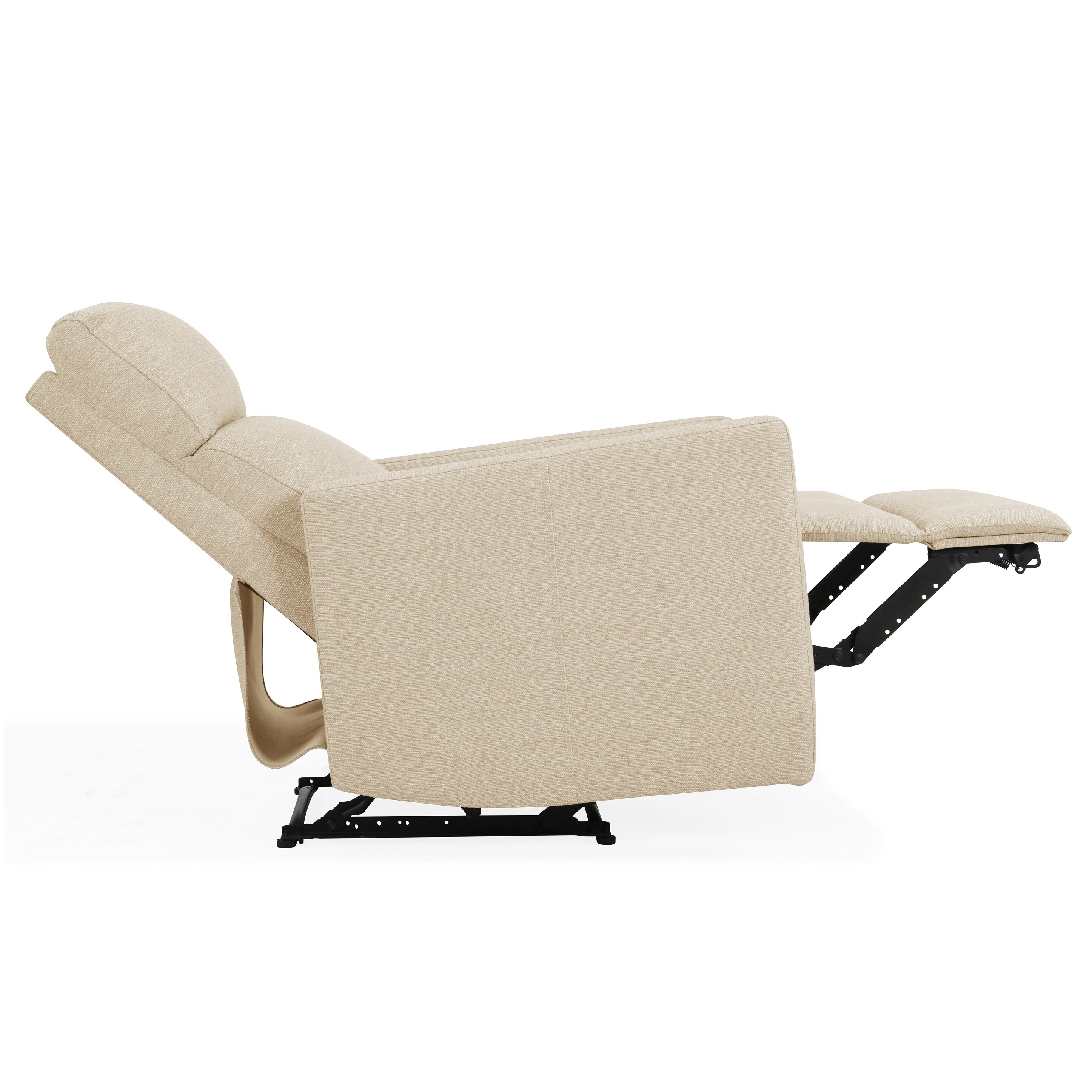 ProLounger Tan Linen Power Wall Hugger Reclining Chair with USB Port Bed Bath Beyond 23015748
