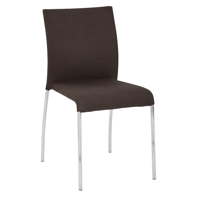 Conway Stacking Chair, Set of 4 - Chocolate