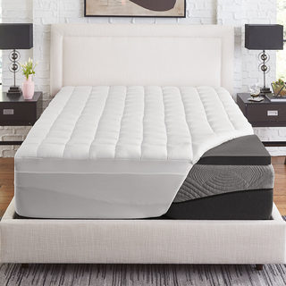 Slumber solutions Active 2-inch Charcoal Memory Foam with 1.5-inch fiber cover