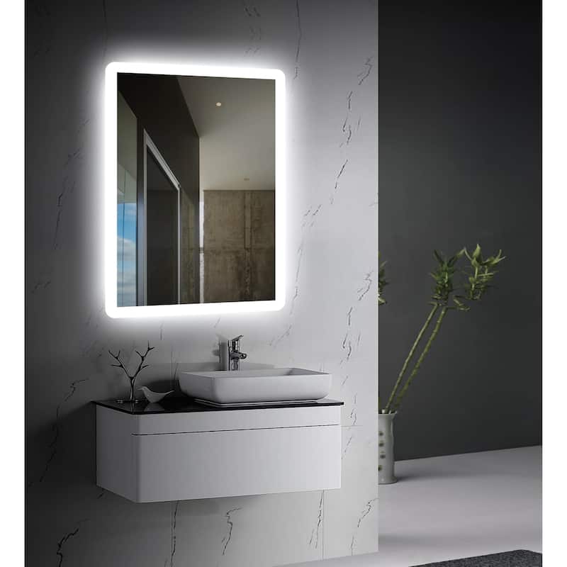 STRATUS Lighted Impressions LED Wall Mirror