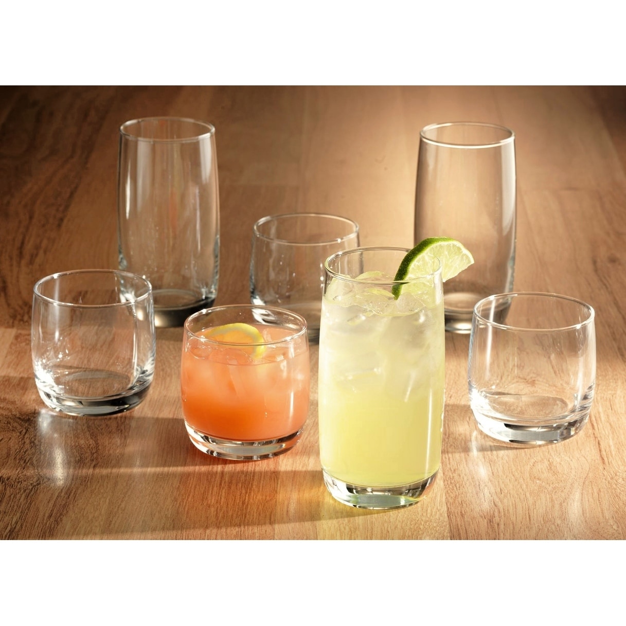 Luminarc 16 Piece Nordic Tumbler Set Clear eBay