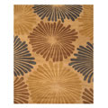 Hand-tufted Wool Blue Transitional Timber Rug - 8'9 x 11'9