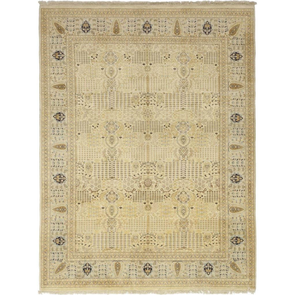 Overton Oushak Beige Area Rug - 9'3" x 12'1"/Surplus
