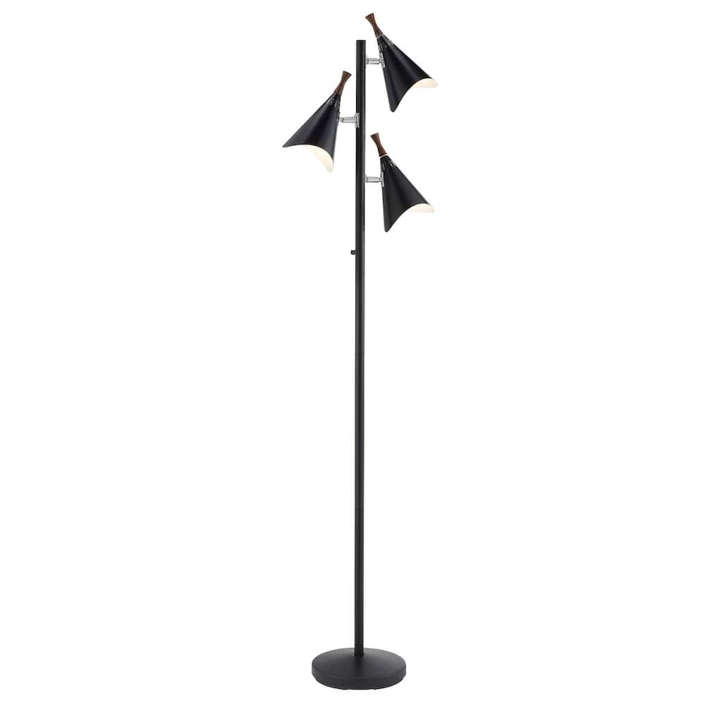 Adesso Draper Black Tree Lamp