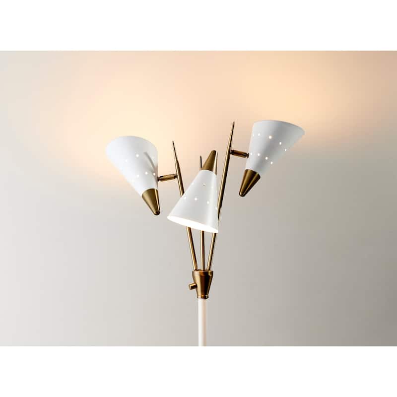 Adesso Nadine 3-Arm Floor Lamp