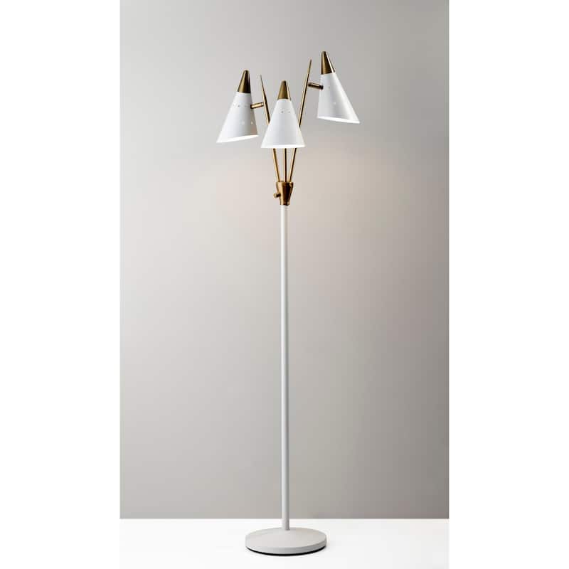Adesso Nadine 3-Arm Floor Lamp