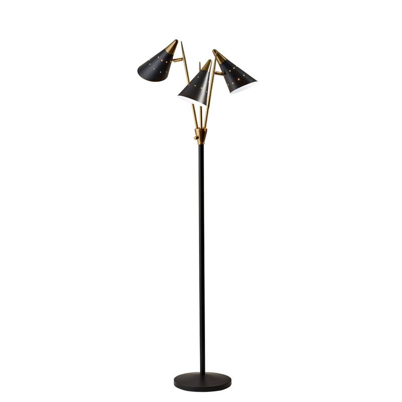 Adesso Nadine 3-Arm Floor Lamp