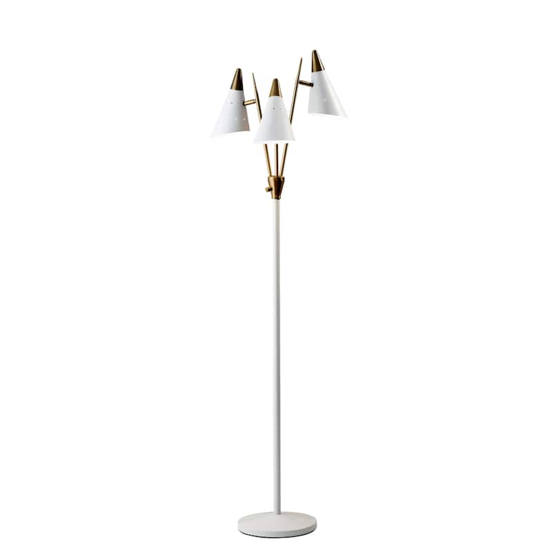 Adesso Nadine 3-Arm Floor Lamp
