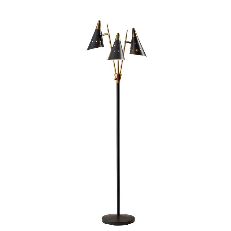 Adesso Nadine 3-Arm Floor Lamp