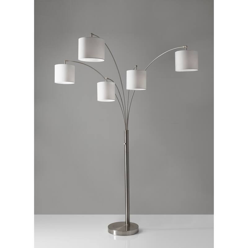 Adesso Trinity 5-Arm Arc Lamp