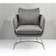 preview thumbnail 2 of 9, Adesso Stanley Soft Textured Fabric Arm Chair