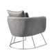 preview thumbnail 3 of 9, Adesso Stanley Soft Textured Fabric Arm Chair