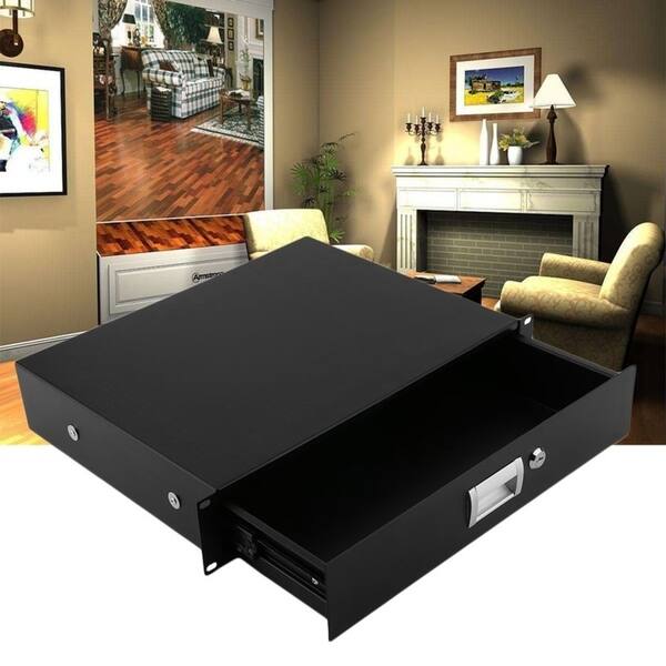 Server Cabinet Enclosure Drawer 19 Inch Rack Mount Locker 2U Chassis ...