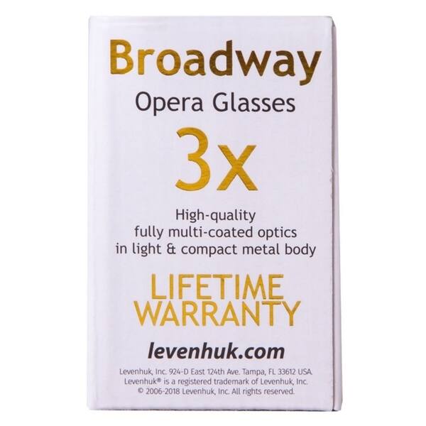 Shop Levenhuk Broadway 325l Lime Lorgnette Opera Glasses Free