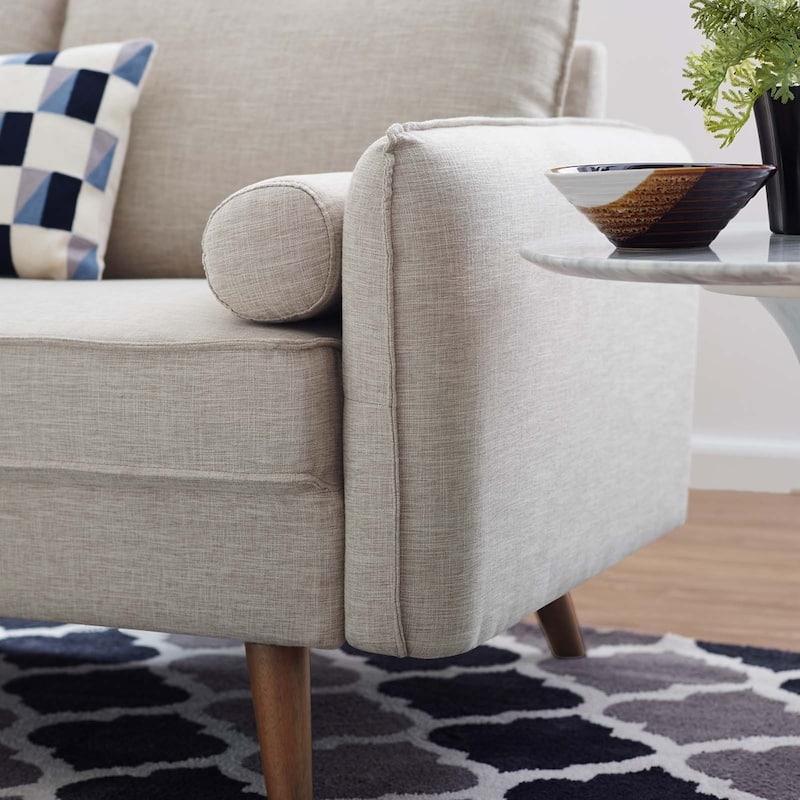 Carson Carrington Hedeby Upholstered Fabric Loveseat
