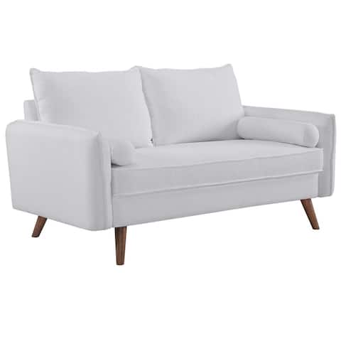 Carson Carrington Hedeby Upholstered Fabric Loveseat