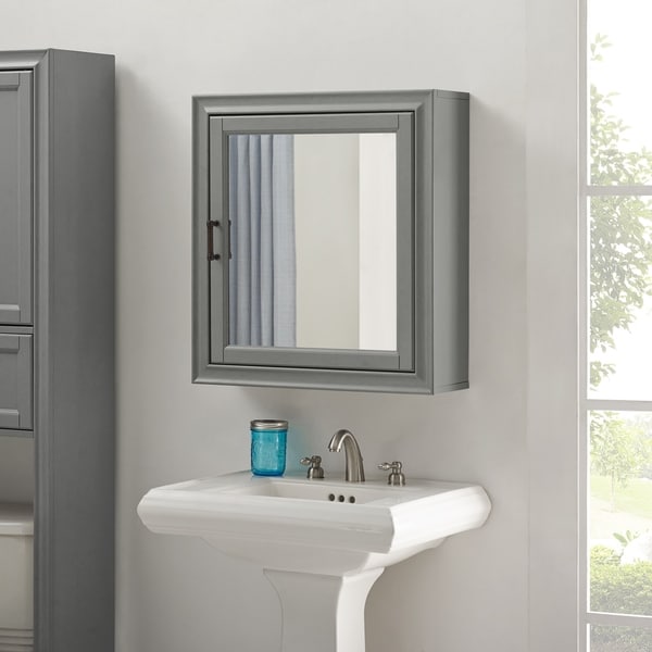 Tara Bath Mirror Cabinet In Vintage Grey N A Free Shipping Tara Bath Mirror Cabinet In Vintage Grey N A