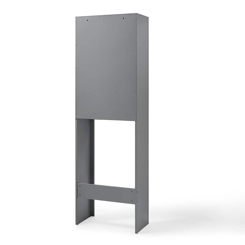 Crosley Tara Space Saver Cabinet In Vintage Grey