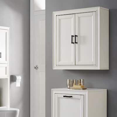 Tara Wall Cabinet In Vintage White