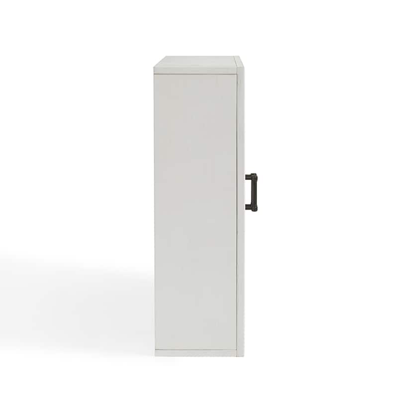 Crosley Tara Wall Cabinet In Vintage White