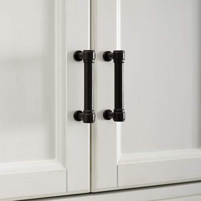 Crosley Tara Space Saver Cabinet In Vintage White