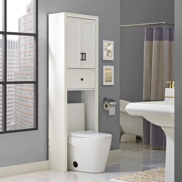 Tara Space Saver Cabinet In Vintage White