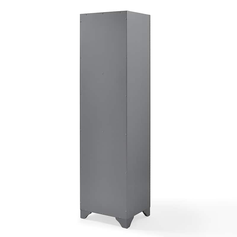 Crosley Tara Linen Cabinet In Vintage Grey