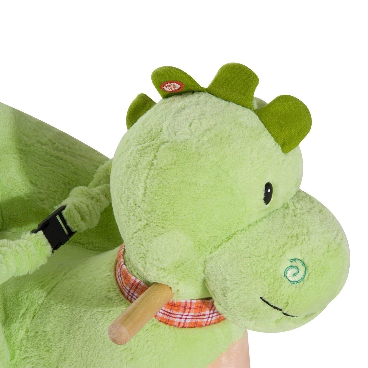 ride on plush dinosaur