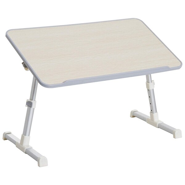 Homcom 9 12 5 Adjule Height Tilting Laptop Stand With Homcom 9 12 5 Adjule Height Tilting Laptop Stand With Foldable Legs Oak