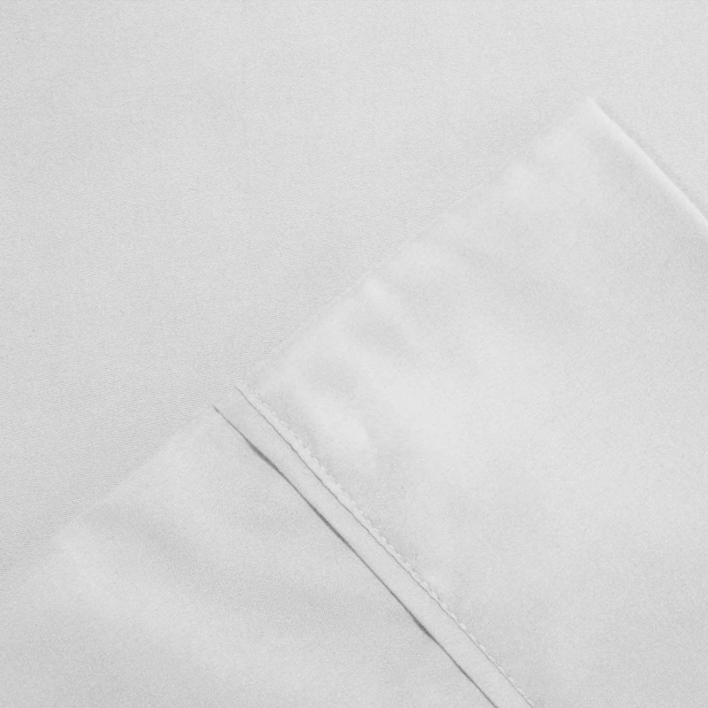 Modern Threads 1800 Series 100 GSM 4-Piece Solid Microfiber Bed Sheet Set