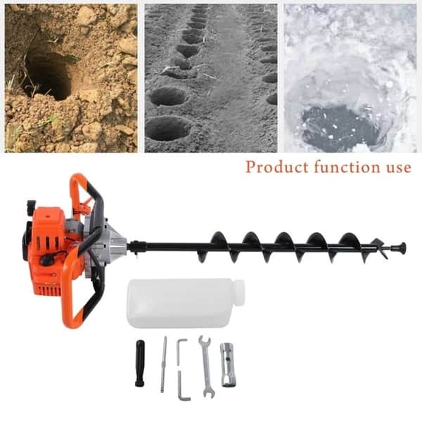 520 Hole Diggers Borer Fence Ground Drill Planting Machine ( pieces are ...