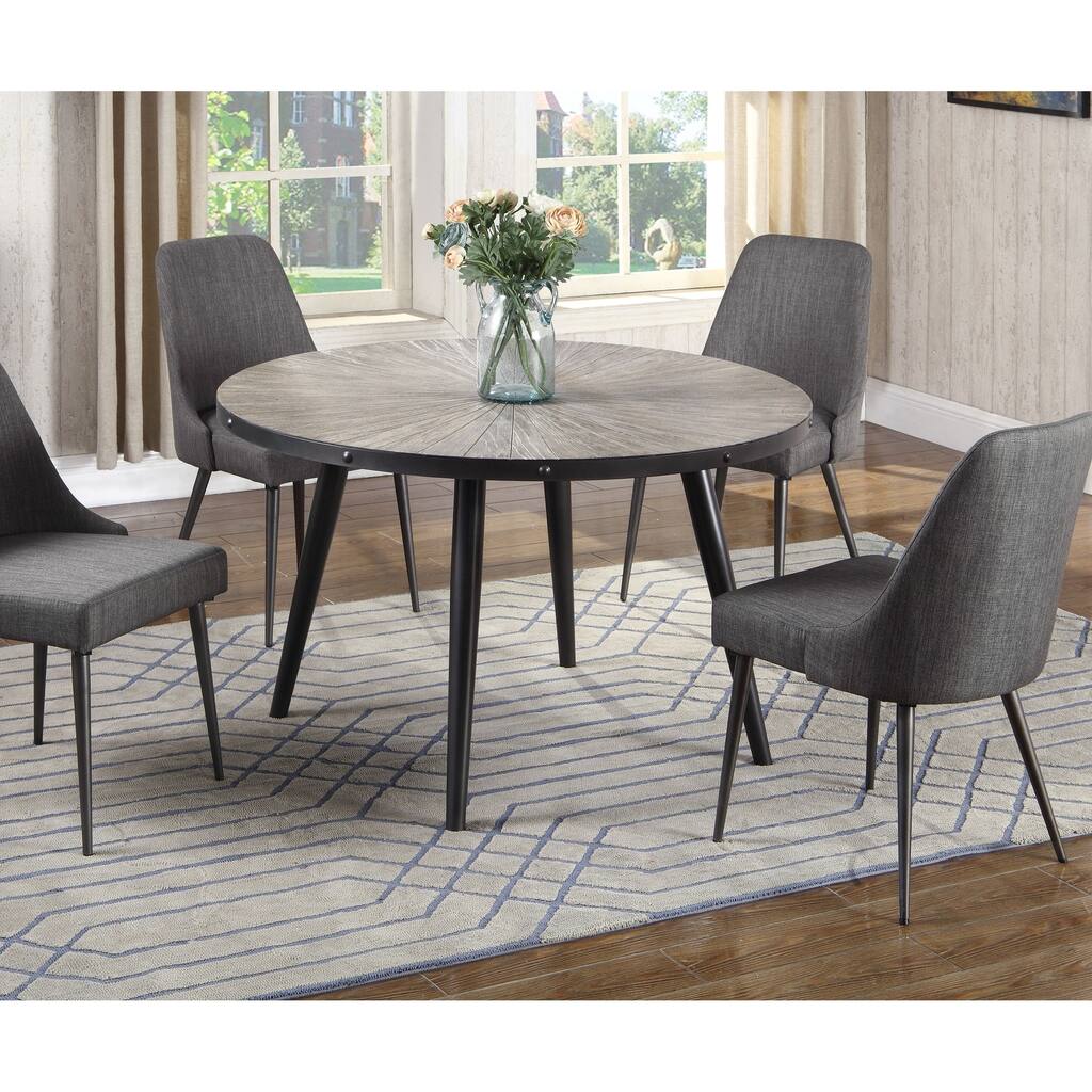 Best Master Furniture Urban Round Dining Table - Beige