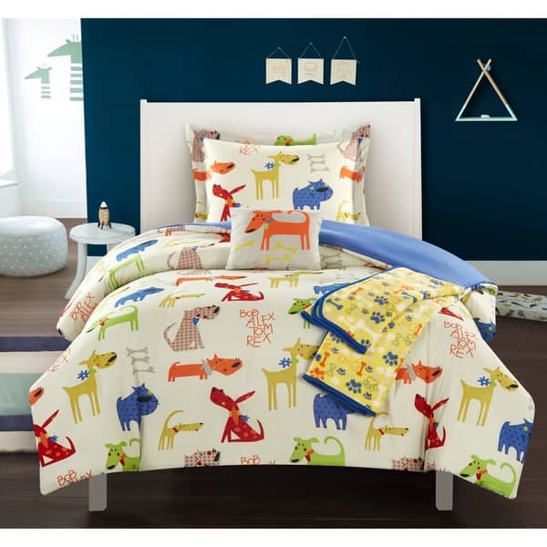 Shop Chic Home Furbabies 5 Piece Puppy Theme Youth Design