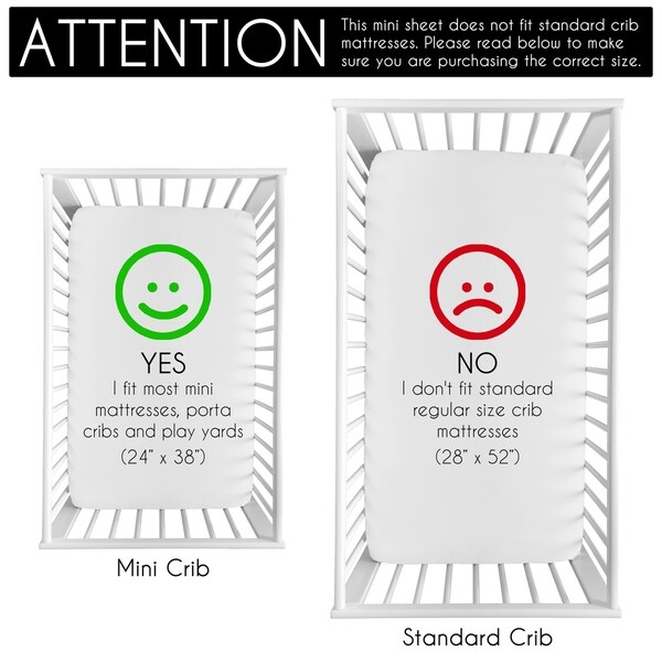 flannel mini crib sheet