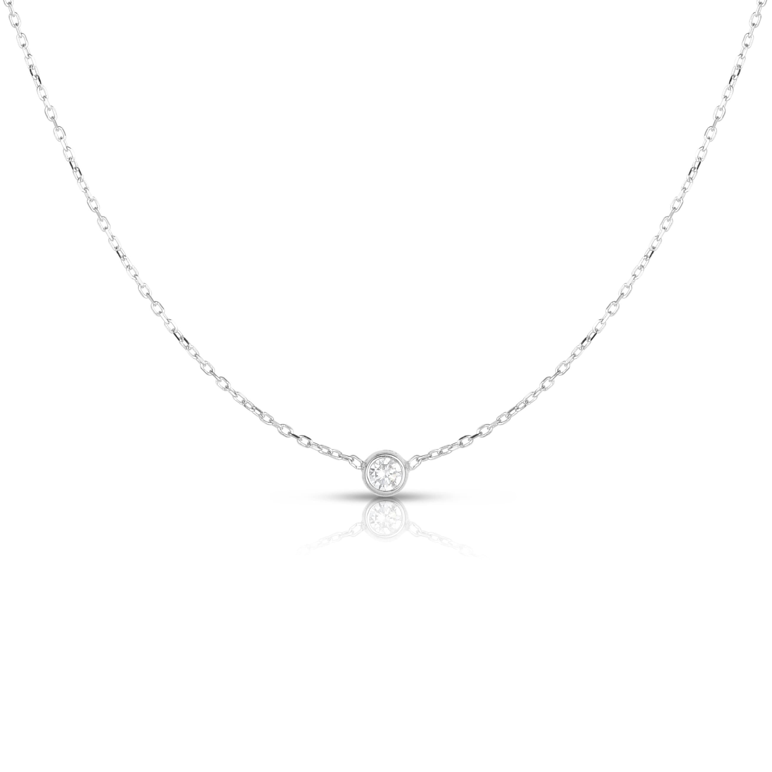 solitaire necklace designs