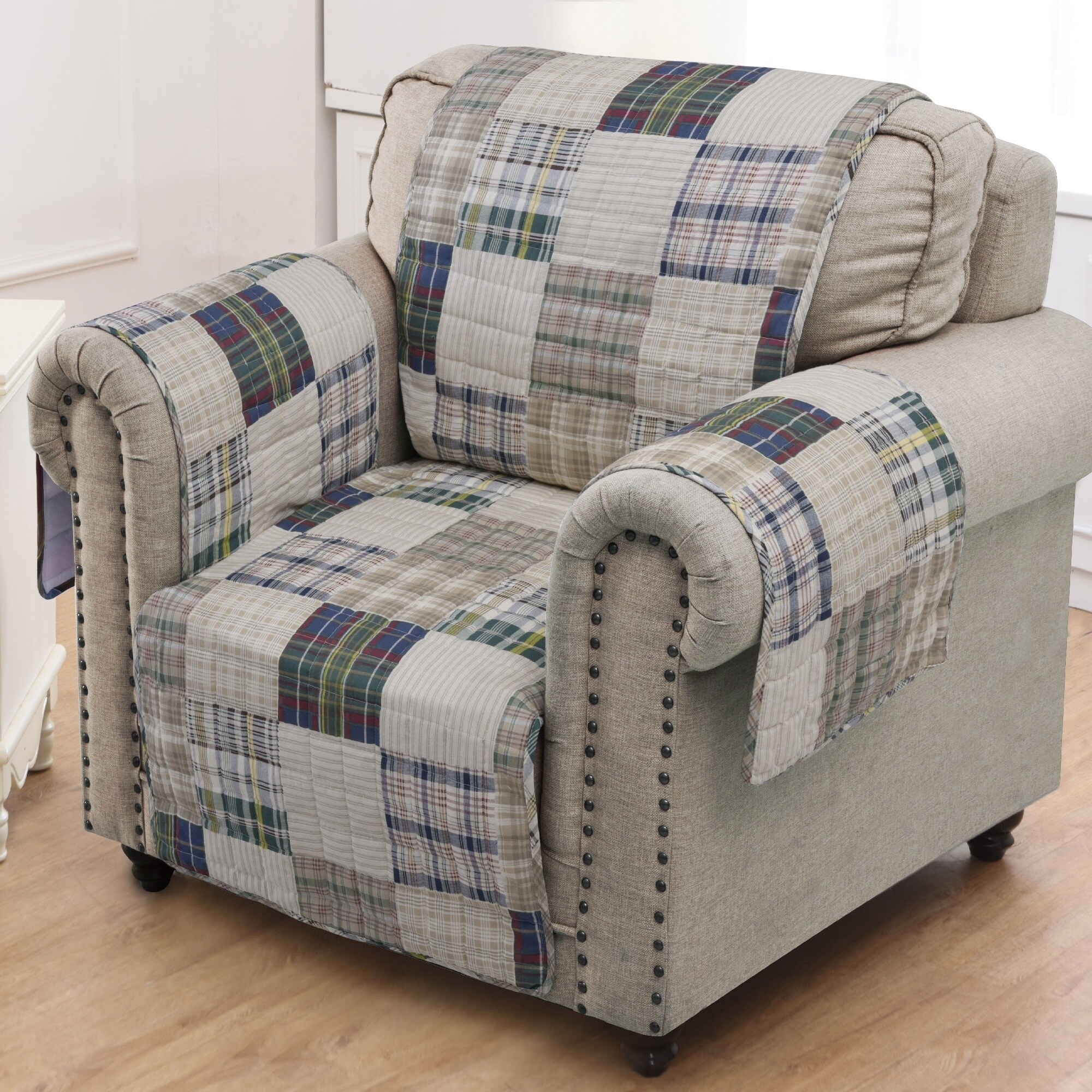 Greenland Home Southwest Armchair Protector Latt/é