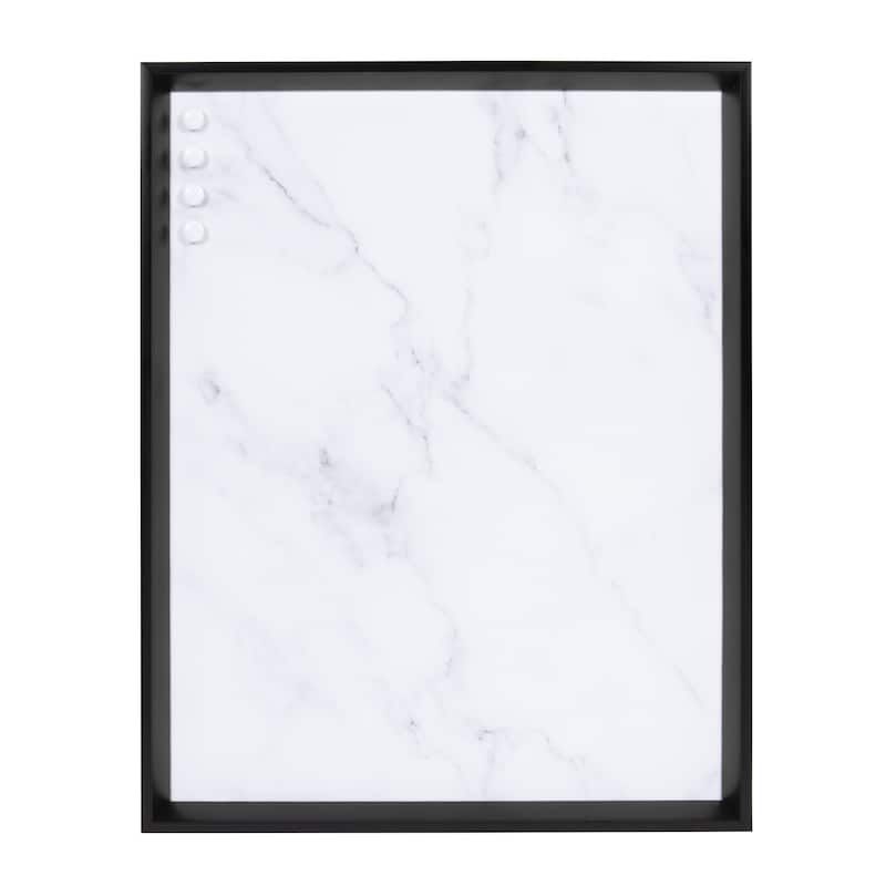 Kate and Laurel Calter Framed Magnetic Printed Memo Board - 21.5x27.5