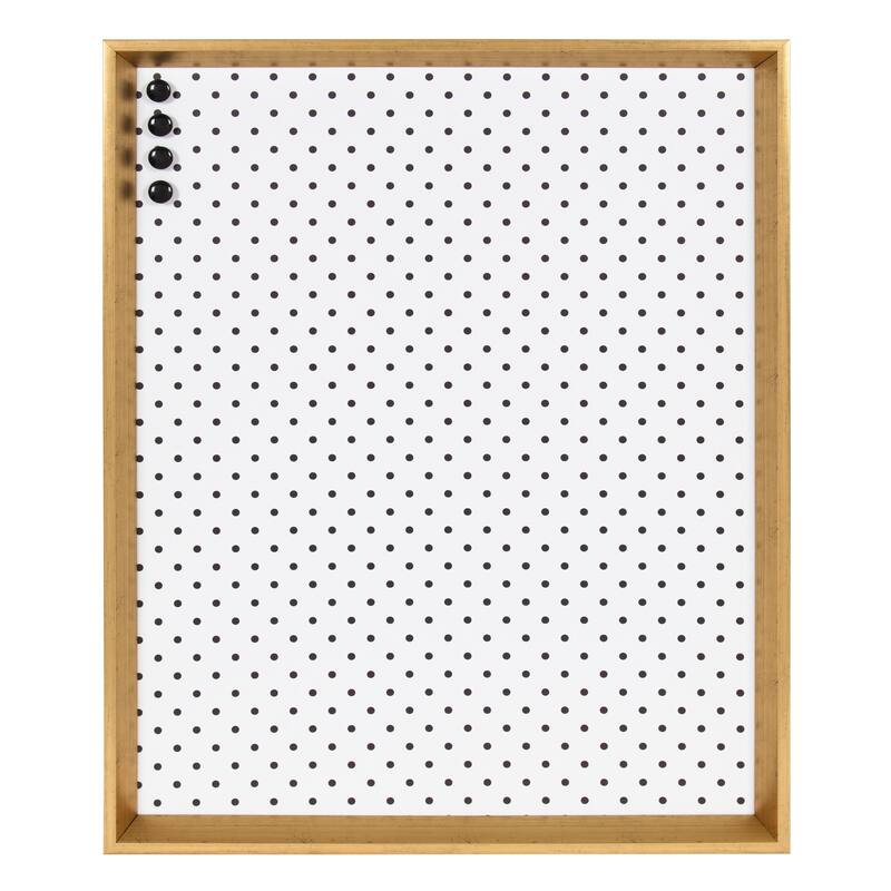 Kate and Laurel Calter Framed Magnetic Printed Memo Board - 21.5x27.5