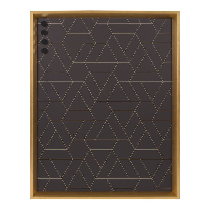 Kate and Laurel Calter Framed Magnetic Printed Memo Board - 21.5x27.5