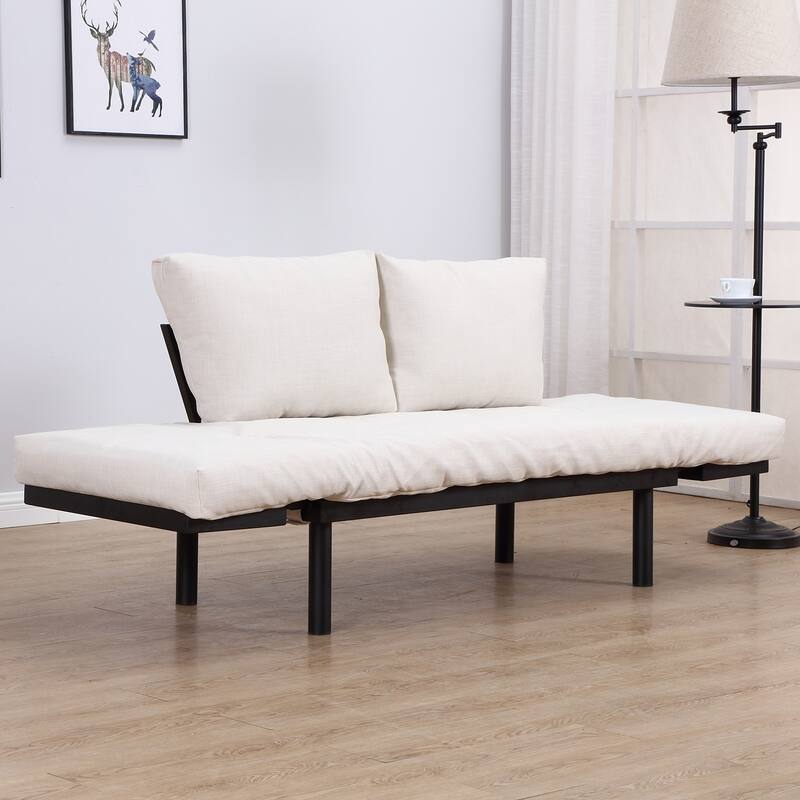 HomCom 1-person 5-position Convertible Sofa Bed