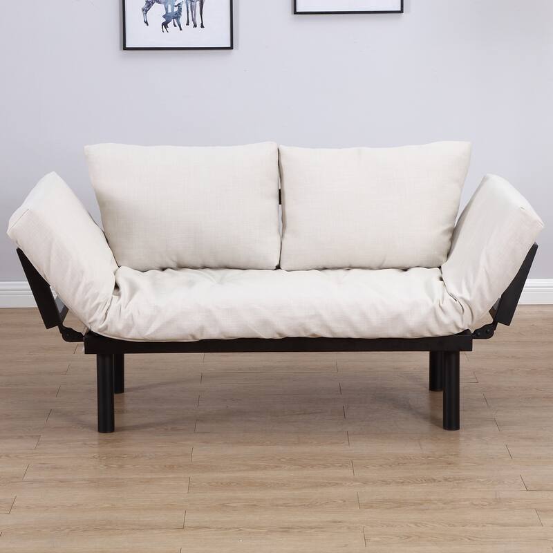 HomCom 1-person 5-position Convertible Sofa Bed