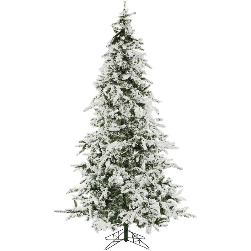 Christmas Time 7.5-Ft. Snowy Christmas Tree, Multi LED, Soundtrack