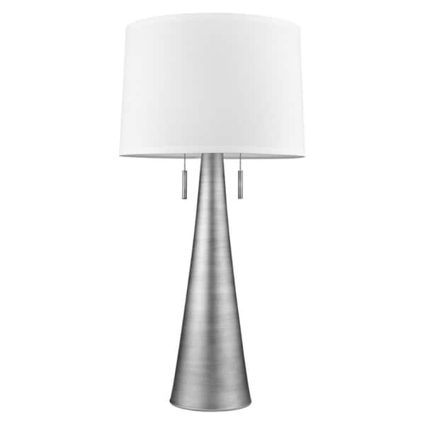 Muse 2light Weathered Pewter Table Lamp Bed Bath & Beyond 23051187