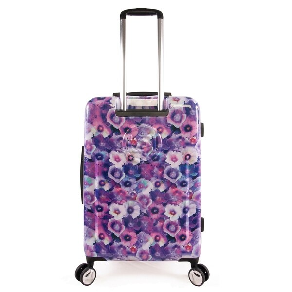 bebe luggage purple